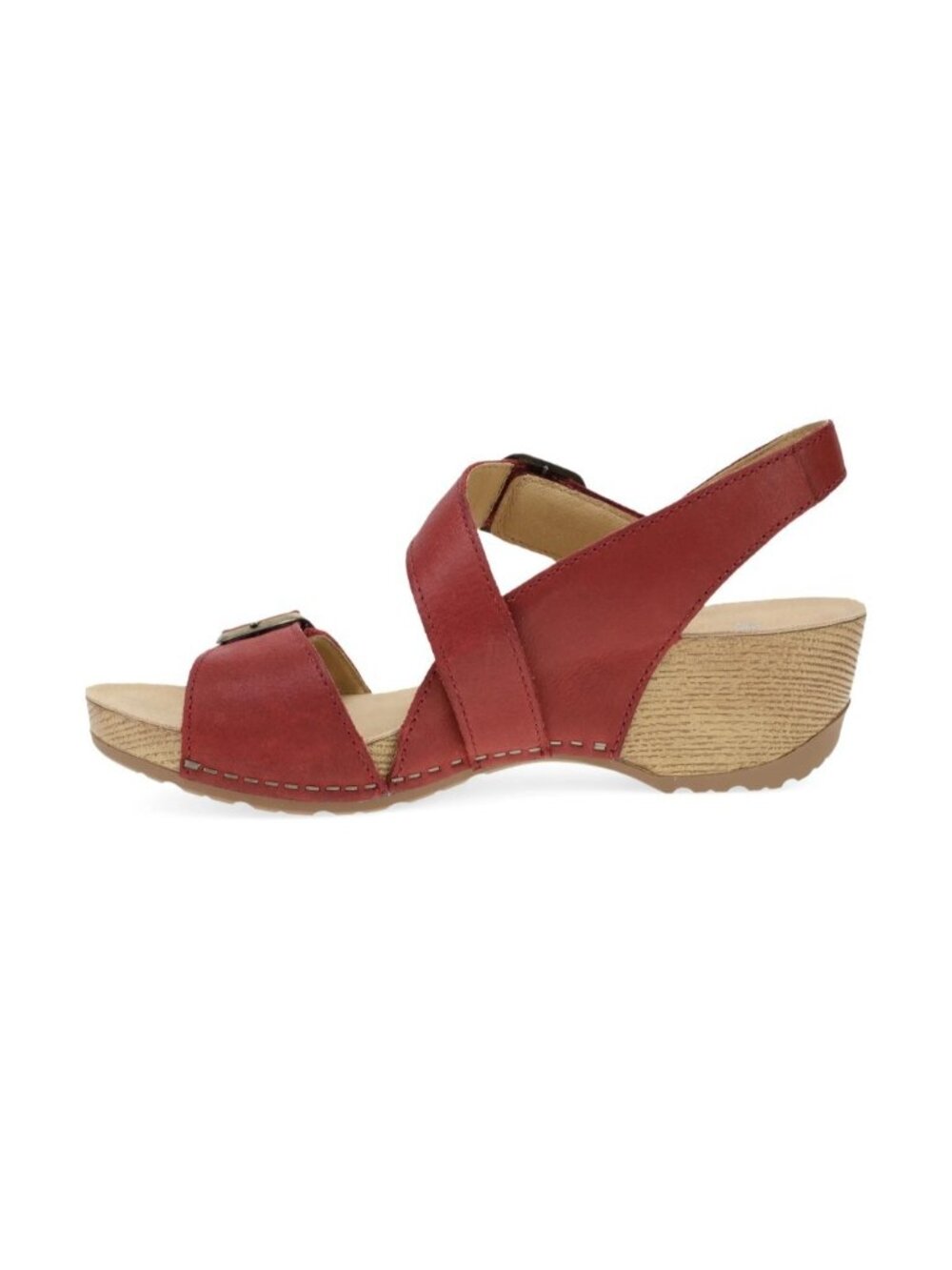 Dansko Trinity Womens Burnished Nubuck Sandal Cayenne Size 42 / US 11.5 - 12 - Picture 2 of 6